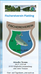 Mobile Screenshot of fischereiverein-plattling.de