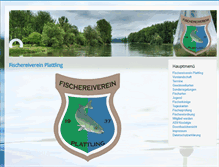 Tablet Screenshot of fischereiverein-plattling.de